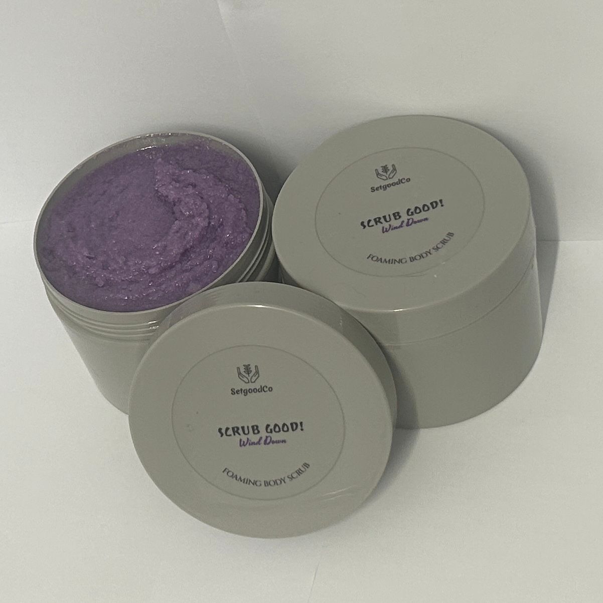 Wind Down Foaming Sugar Body Scrub