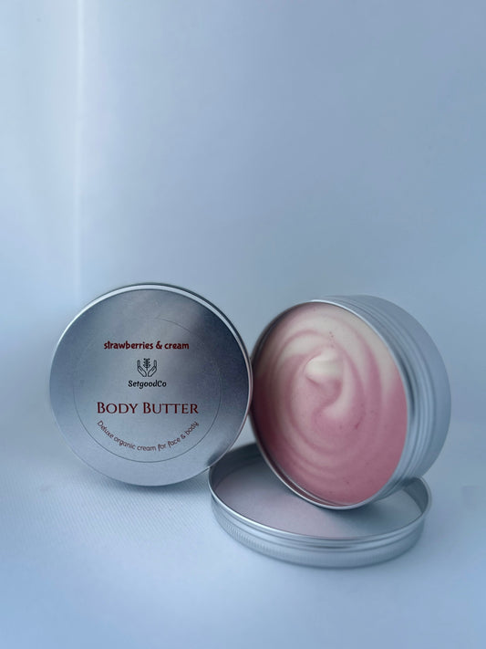 Strawberries and Cream Body Butter