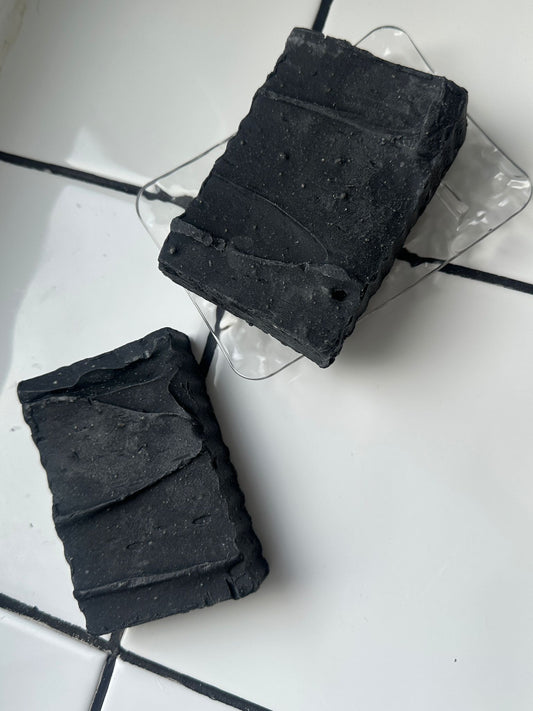 Tea Tree and Activated Charcoal Facial Soap - With Goat's Milk